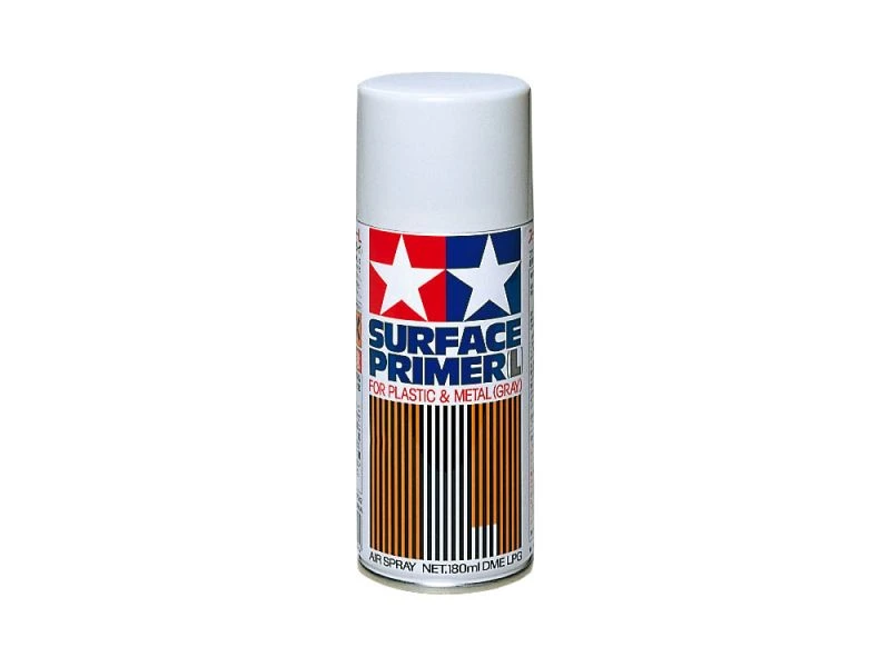 TAMIYA 田宮 細緻型噴罐底漆補土 灰色 (金屬/塑膠兩用) 180ml #87042