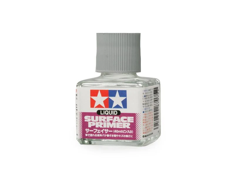 TAMIYA 田宮 液態底漆補土 淺灰色 40ml #87075