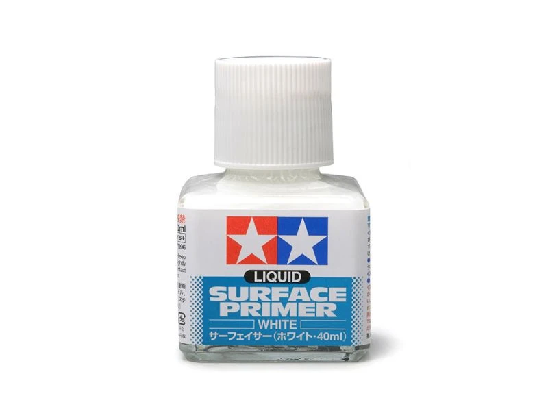 TAMIYA 田宮 液態底漆補土 白色 40ml #87096