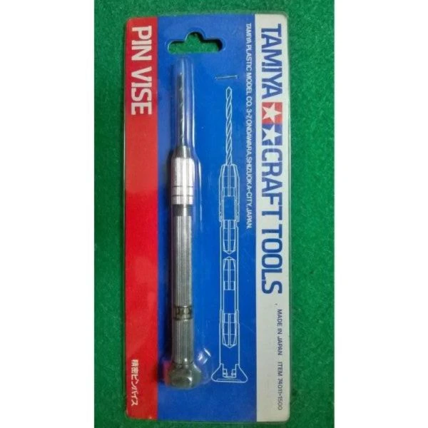 TAMIYA 田宮 精密手讚 PIN VISE (附2.5mm鑽頭1支) #74011