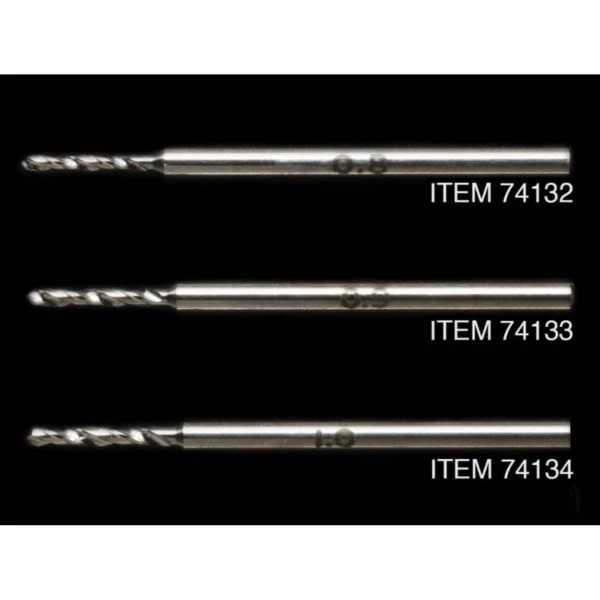 TAMIYA 田宮 精密鑽頭 0.9mm (軸徑1.5mm) #74133