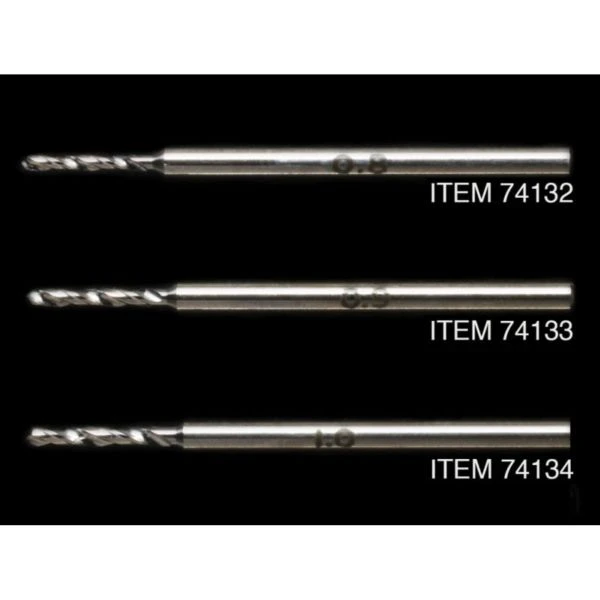 TAMIYA 田宮 精密鑽頭 1.0mm (軸徑1.5mm) #74134