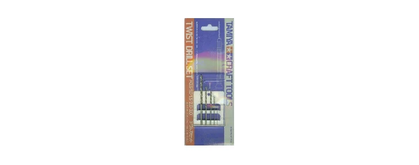 TAMIYA 田宮 鑽頭組 (0.5/1.0/1.5/2.0/3.0mm) 5入 #74014
