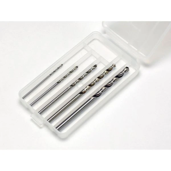 TAMIYA 田宮 鑽頭組 (1/1.5/2/2.5/3mm) 5入 #74049