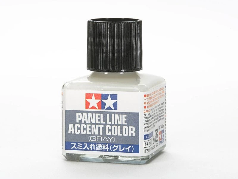 TAMIYA 田宮 墨線液 灰色 PANEL LINE ACCENT COLOR (GRAY) 40ml #87133