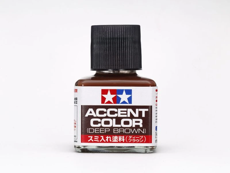 TAMIYA 田宮 墨線液 深紅棕色 ACCENT COLOR (DEEP BROWN) 40ml #87210