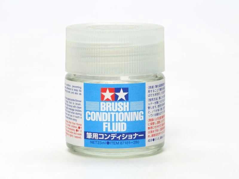 TAMIYA 田宮 模型筆刷專用潤澤修護液 23ml #87181