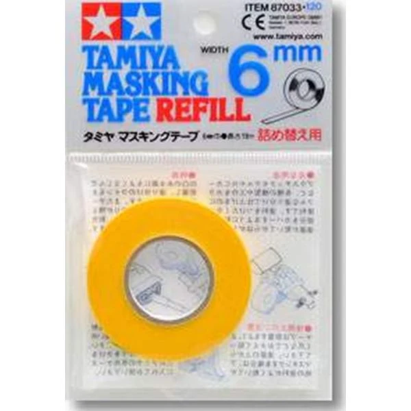 TAMIYA 田宮 遮蓋膠帶 6mm  #87033
