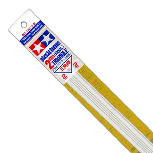 TAMIYA 田宮 改造棒 三角形 2mm/長40cm #70116