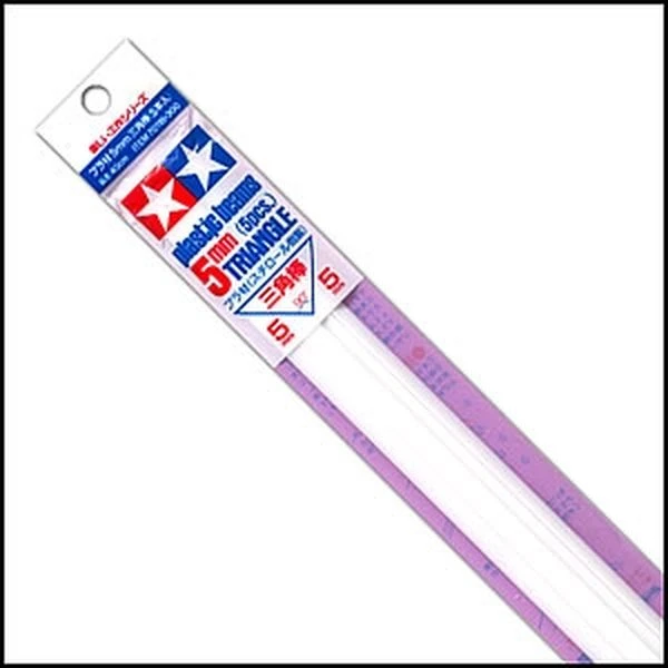 TAMIYA 田宮 改造棒 三角形 5mm/長40cm #70118
