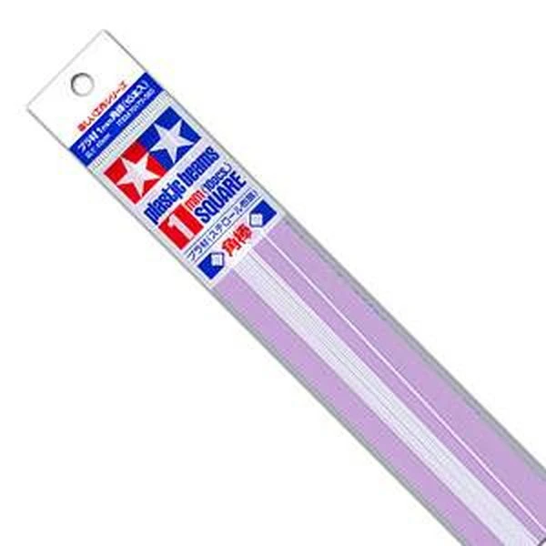 TAMIYA 田宮 改造棒 方形 1mm/長40cm（10入）#70173