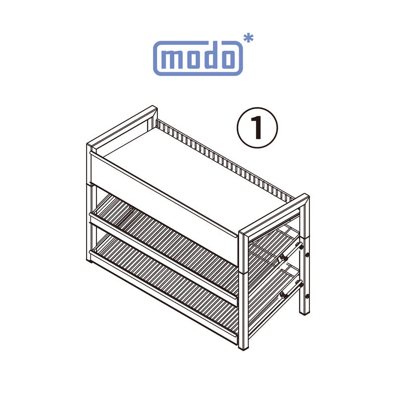 modo摩多製造所 漆架 摩多營業用漆架/十層