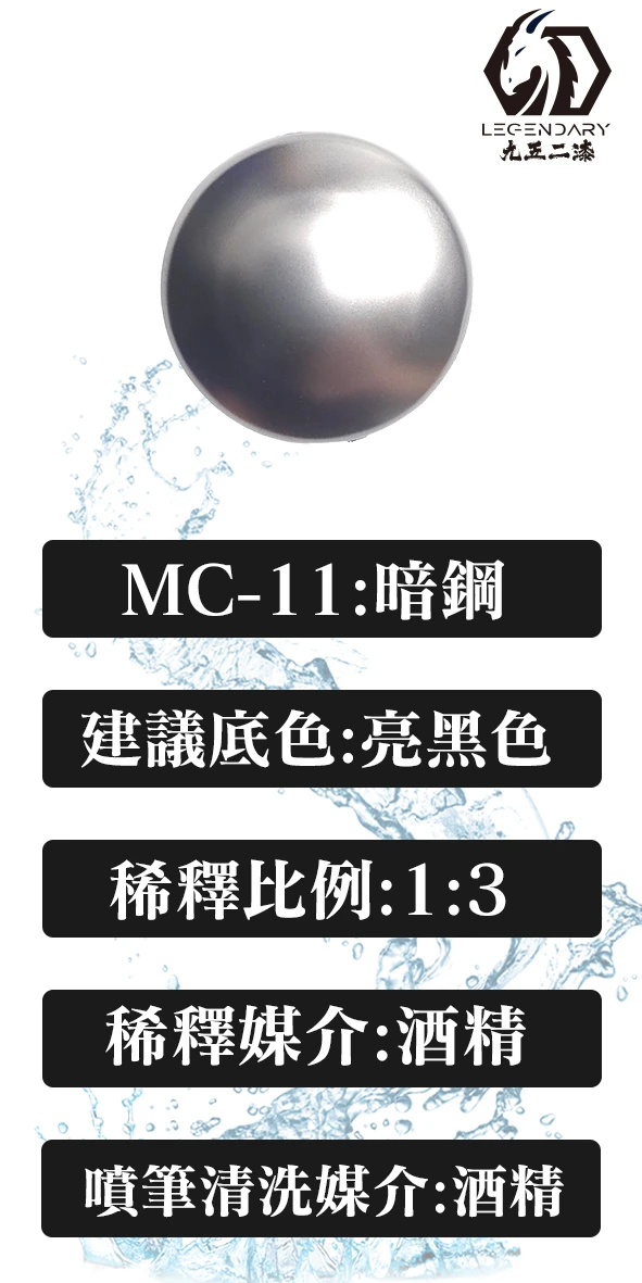 九五二漆 MC-11 暗鋼 20ML