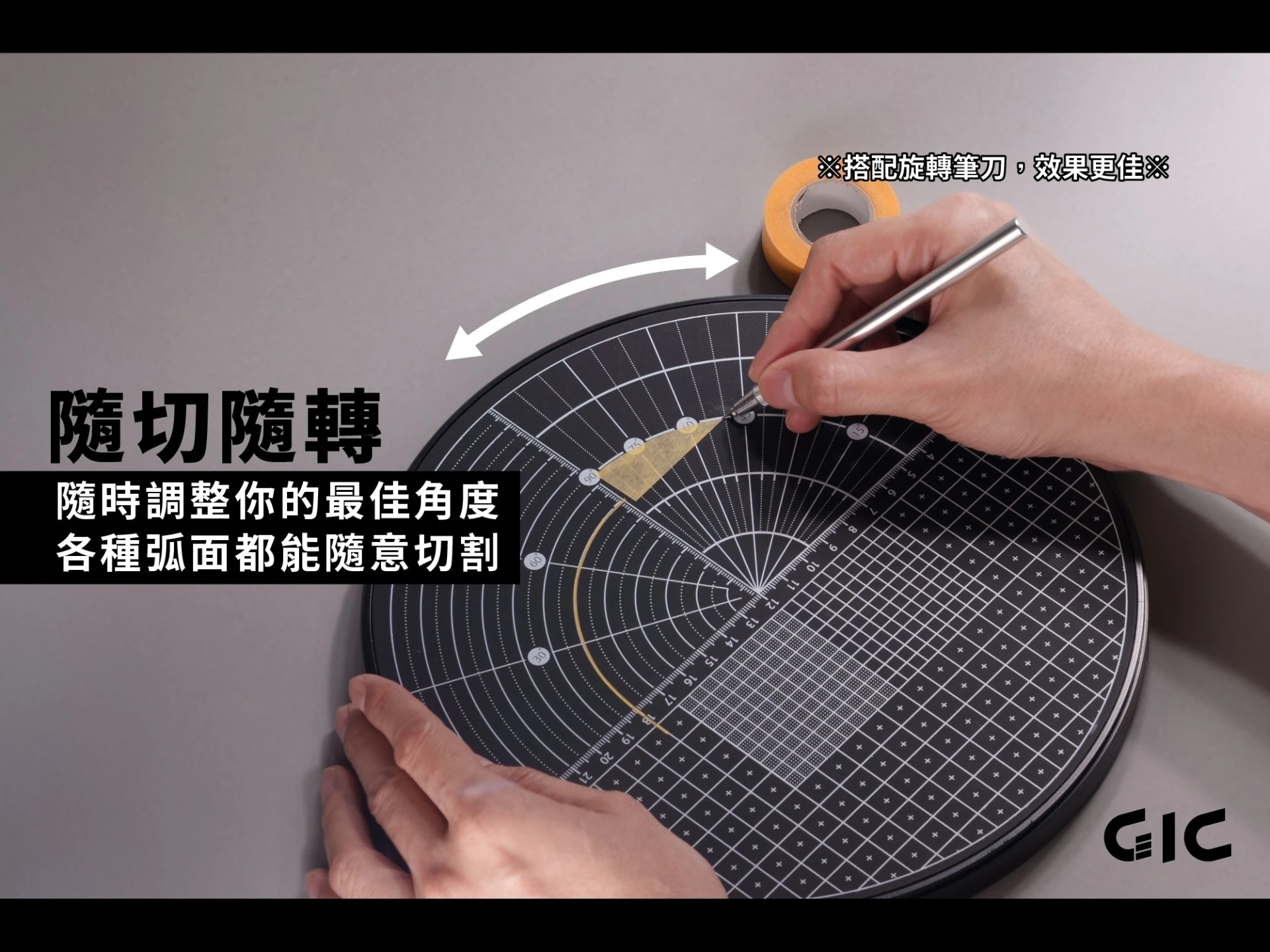GIC TC-30 旋轉切割墊