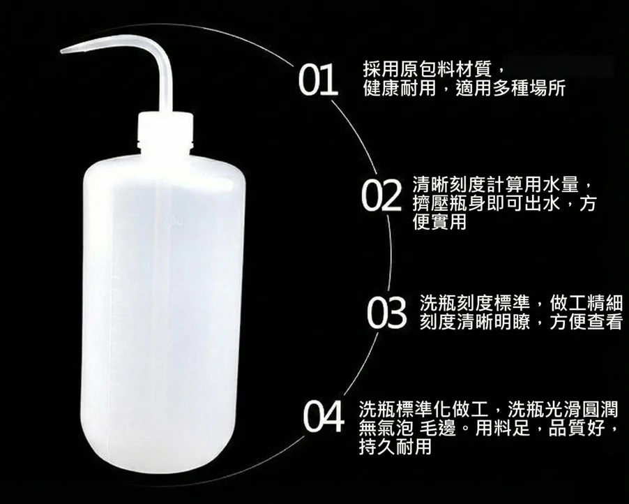 彎嘴清洗瓶 150ML/250ML/500ML