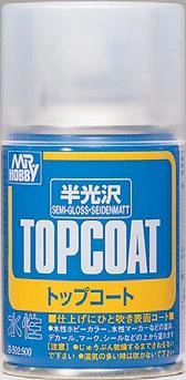 GUNZE 噴罐 B-502 B502 水性 半光澤透明保護漆 88ml