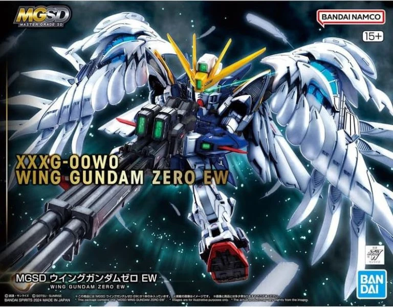 萬代 MGSD 鋼彈W 飛翼零式EW版 天使鋼彈 組裝模型