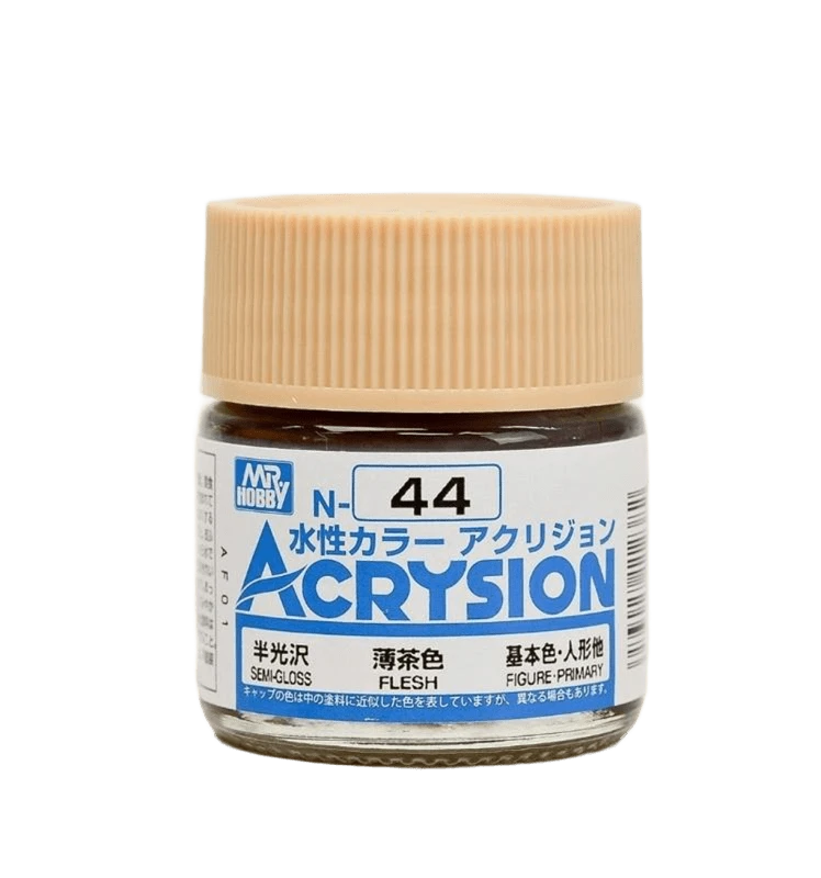 GUNZE 環保水性漆 N-44 N44 半光澤 淡茶色 10ml