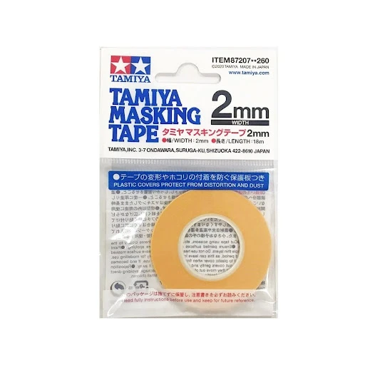 TAMIYA 田宮 遮蓋膠帶 2mm #87207