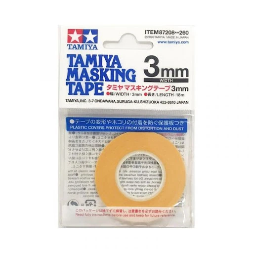 TAMIYA 田宮 遮蓋膠帶 3mm #87208