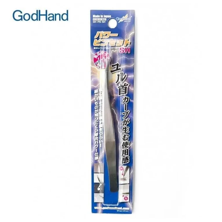 God hand 神之手系列 PS-SH 模型鑷 平頭精密夾