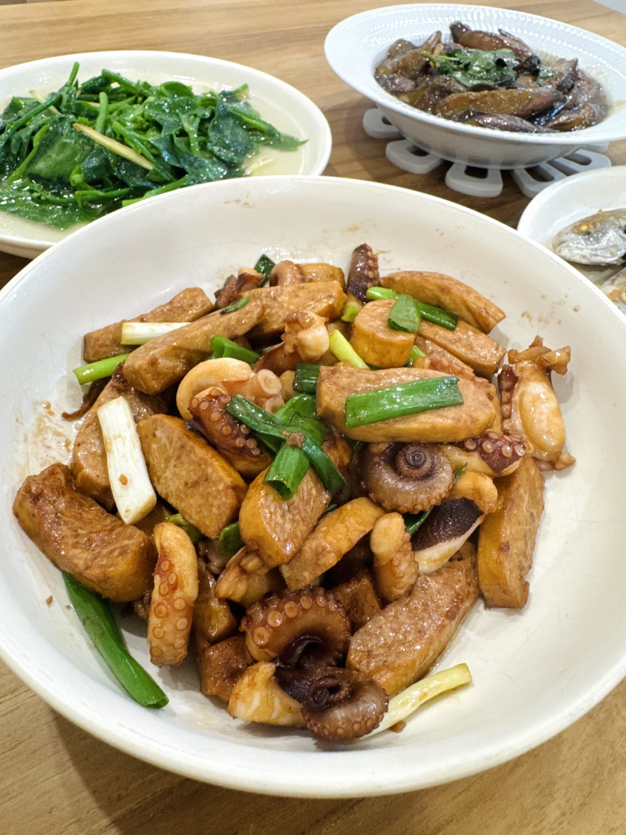 小章魚切塊