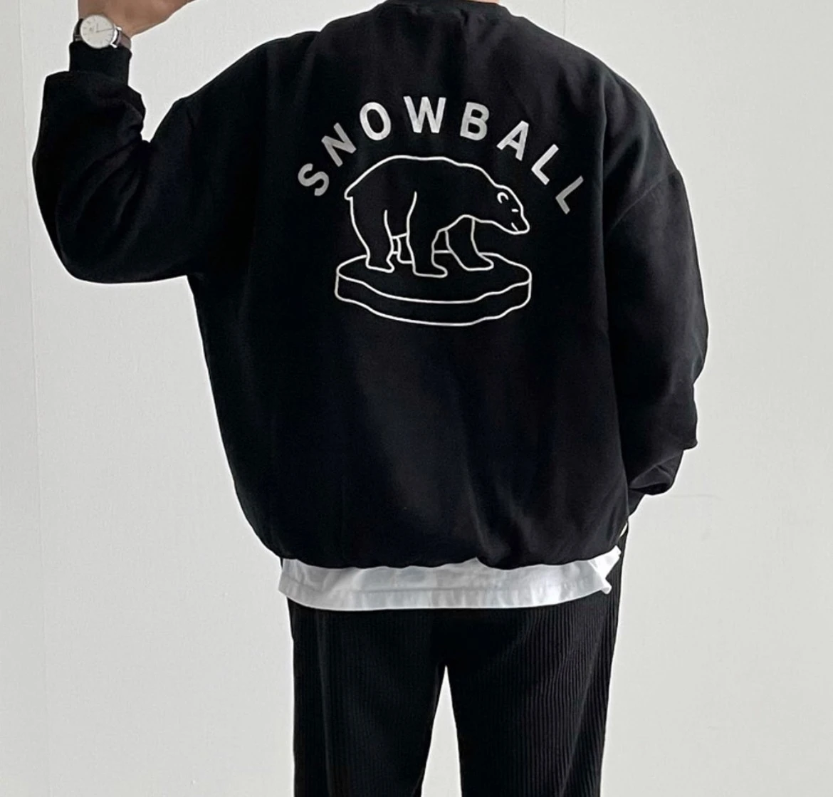 韓國SNOWBALL北極熊圖TEE - 4色