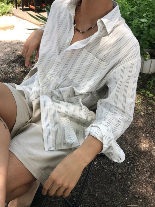 韓國縞瑪瑙手工項鍊