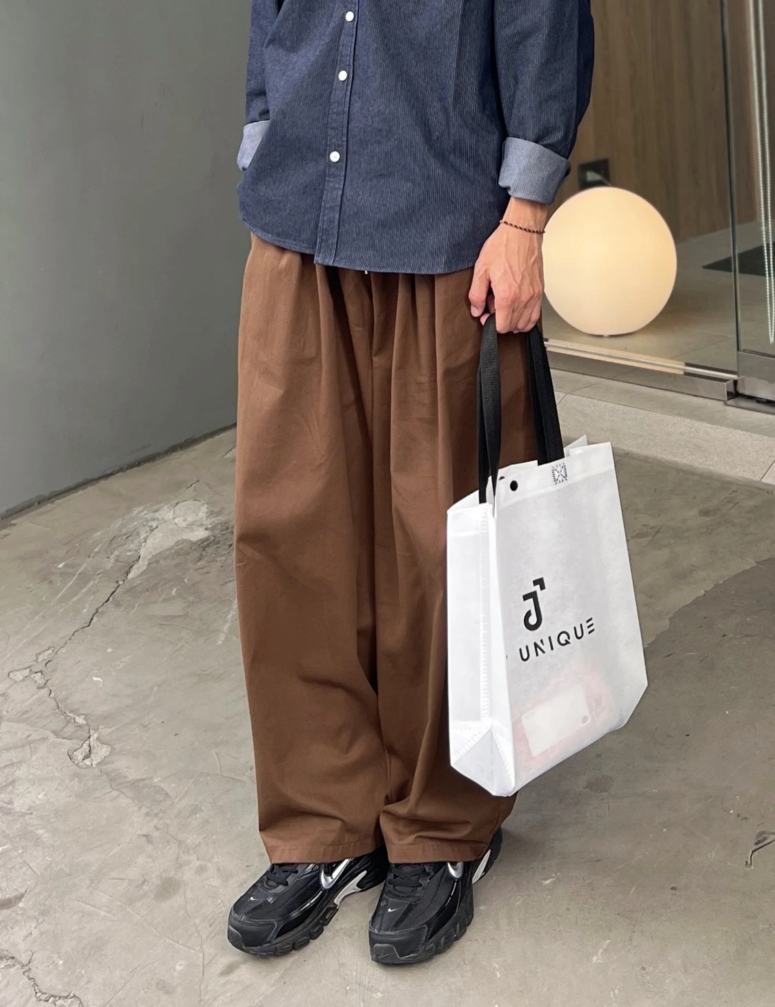 韓國皺褶氣球闊腿褲｜5色