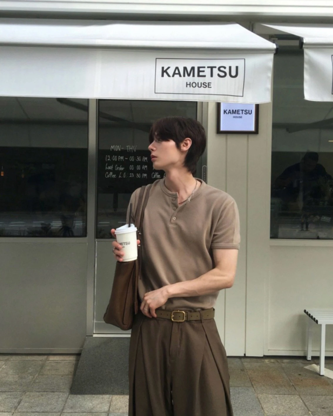 韓國羅紋半釦亨利領上衣｜5色