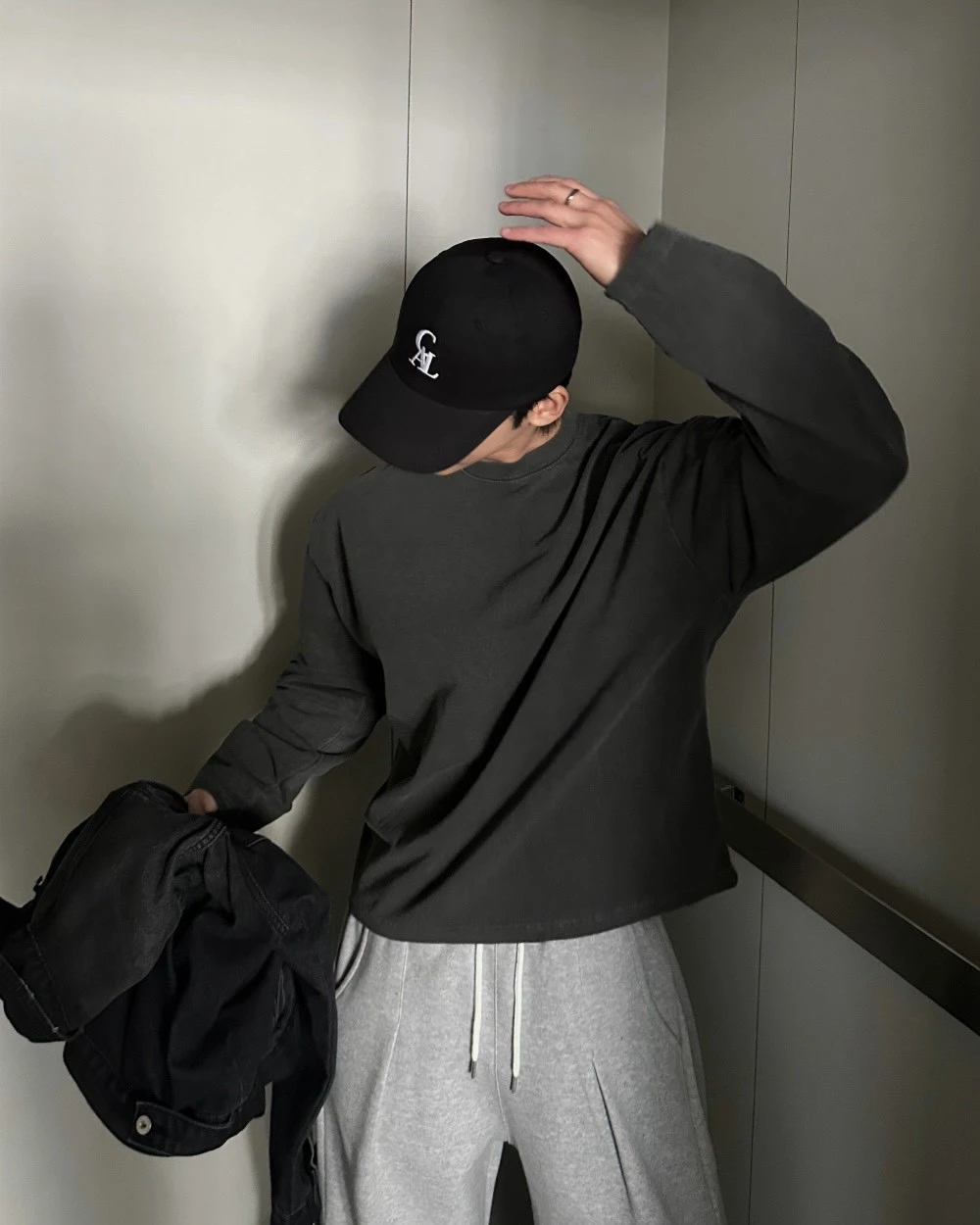 韓國單色水洗長袖上衣｜4色