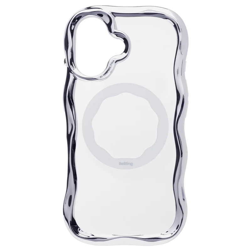 日本 iFace BeBling Wave 波浪 透明 未來感 Y2K 手機殼