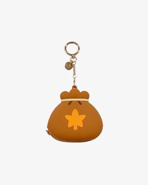 楓之谷 Maple Island｜矽膠楓幣錢包吊飾