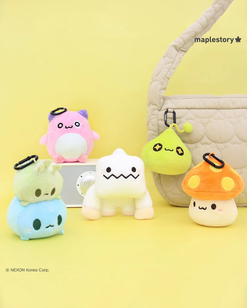 楓之谷 MapleStory｜娃娃鑰匙圈（石靈）