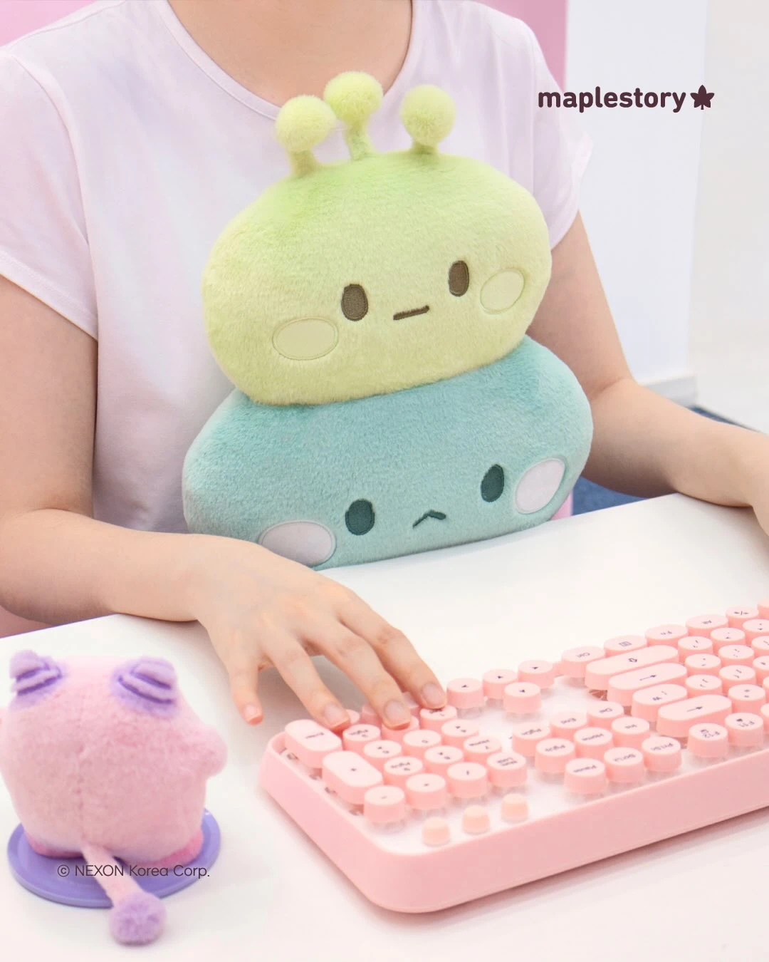 楓之谷 MapleStory｜豆豆眼玩偶抱枕（石靈）