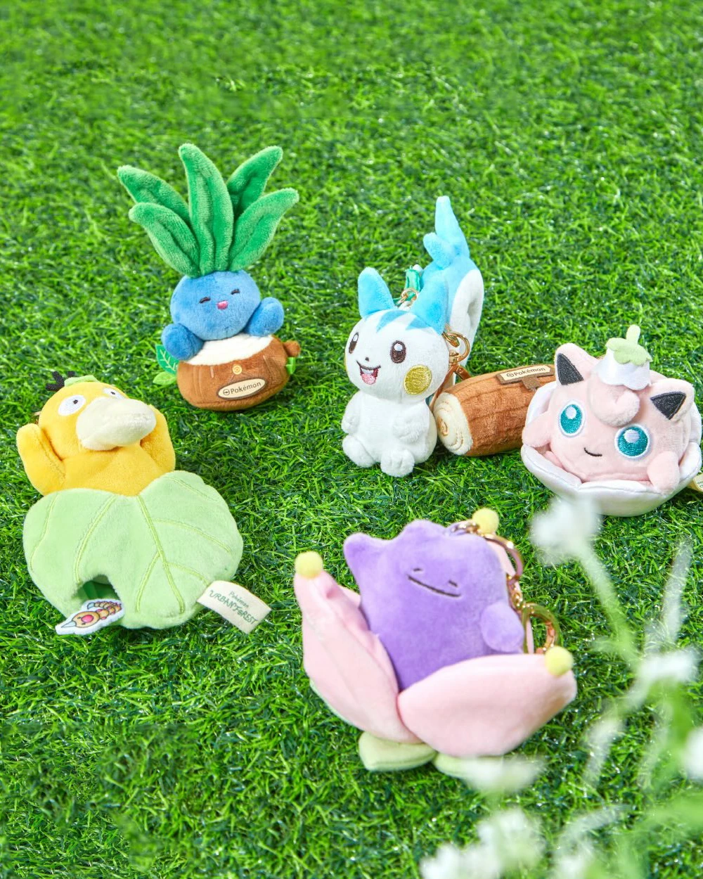 Pokemon 寶可夢｜韓國快閃店限定｜森林列玩偶吊飾