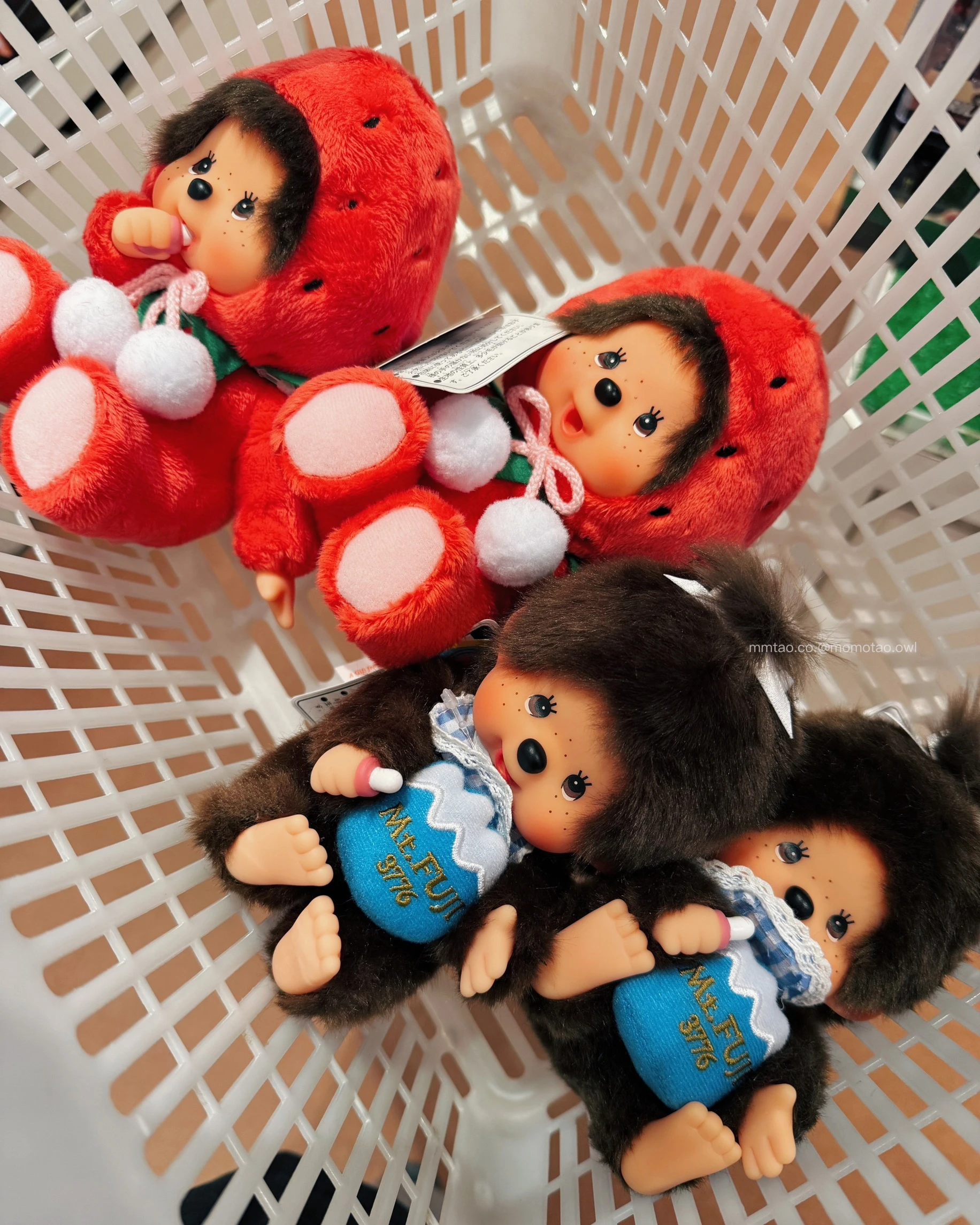 Monchhichi｜日本靜岡限定 富士山坐姿S娃