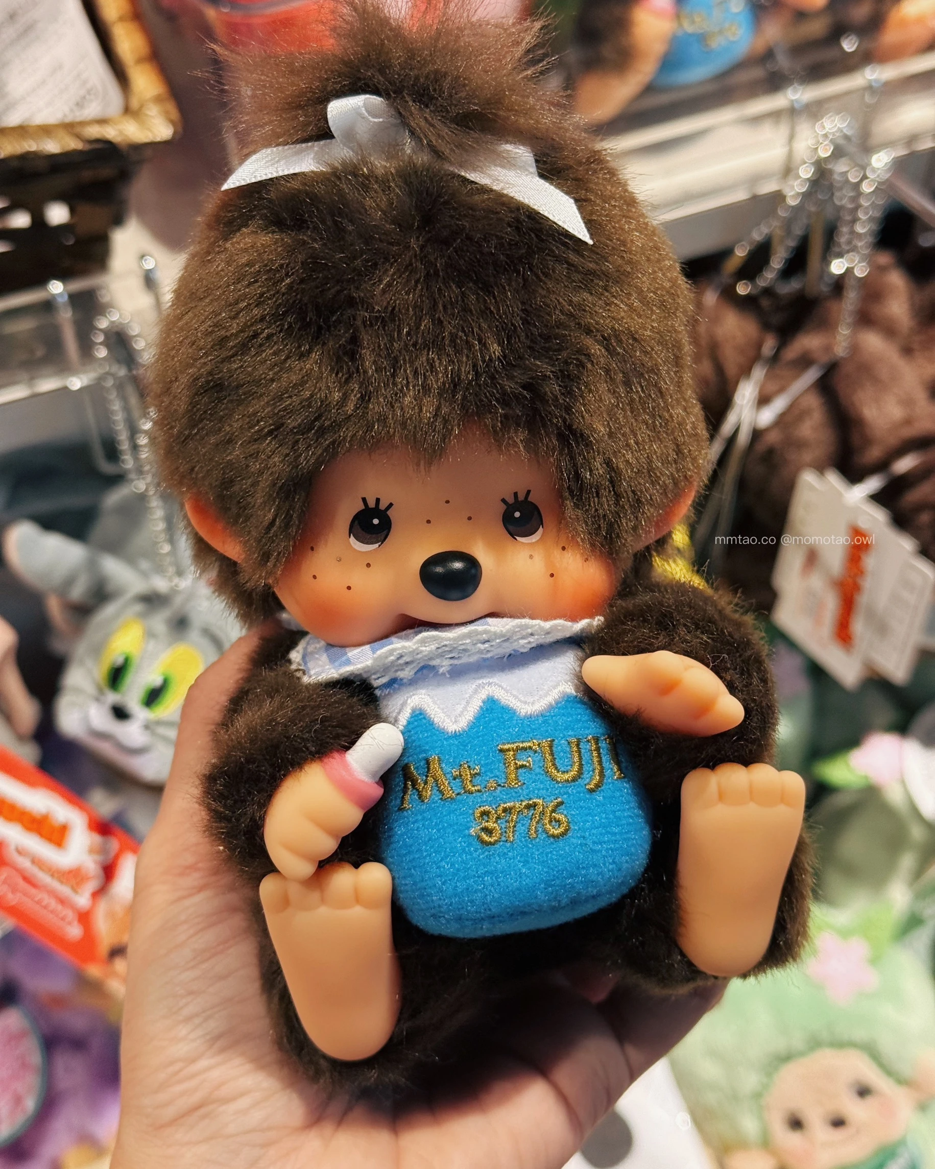 Monchhichi｜日本靜岡限定 富士山坐姿S娃