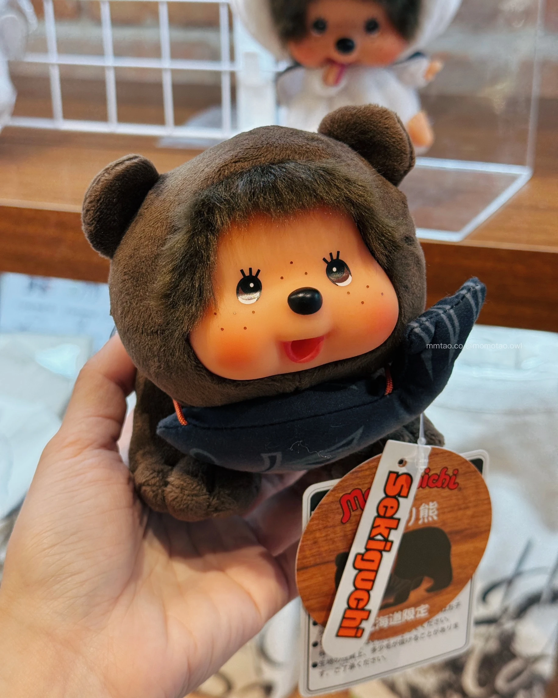 Monchhichi｜日本北海道限定 木雕熊