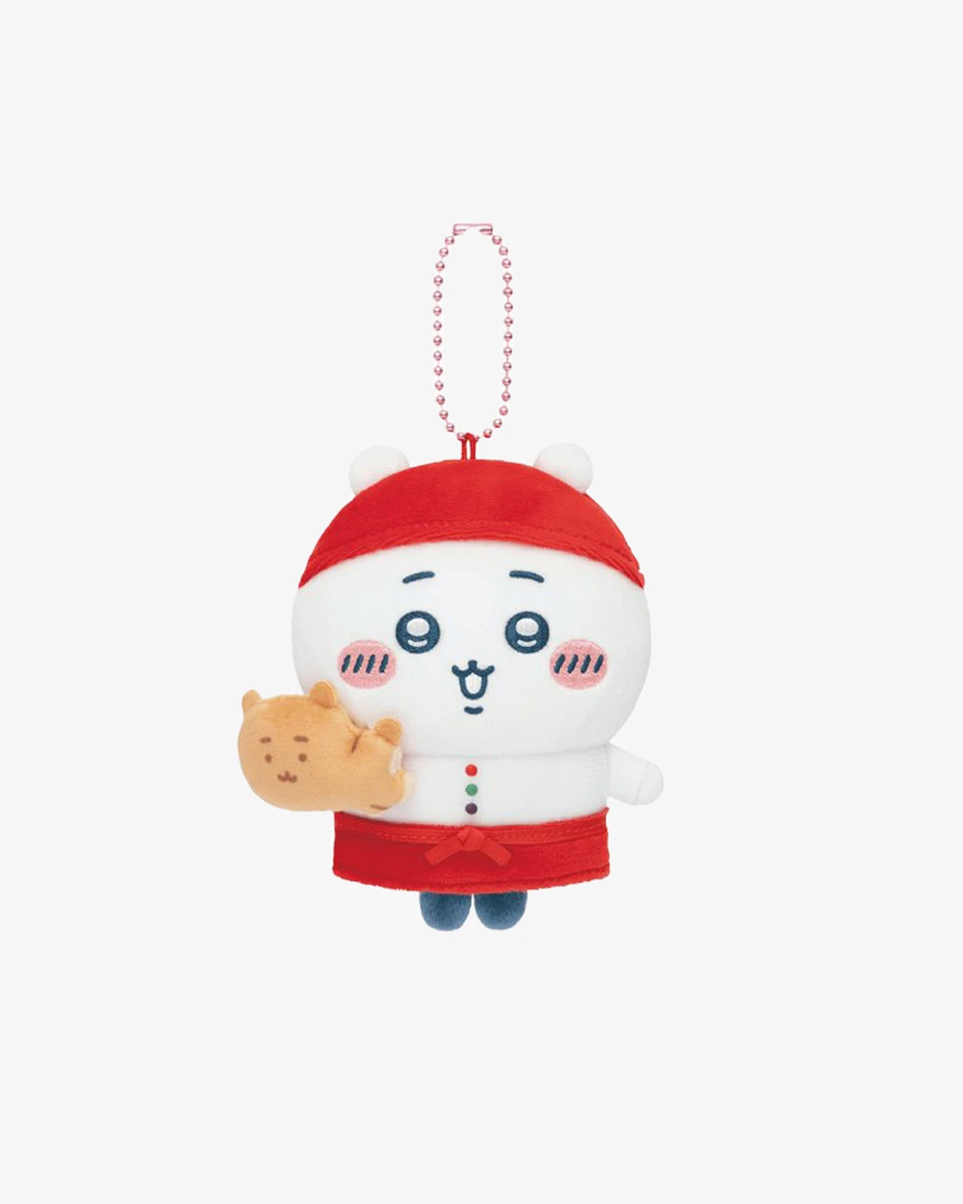 吉伊卡哇《鯛魚燒》店員款娃娃吊飾