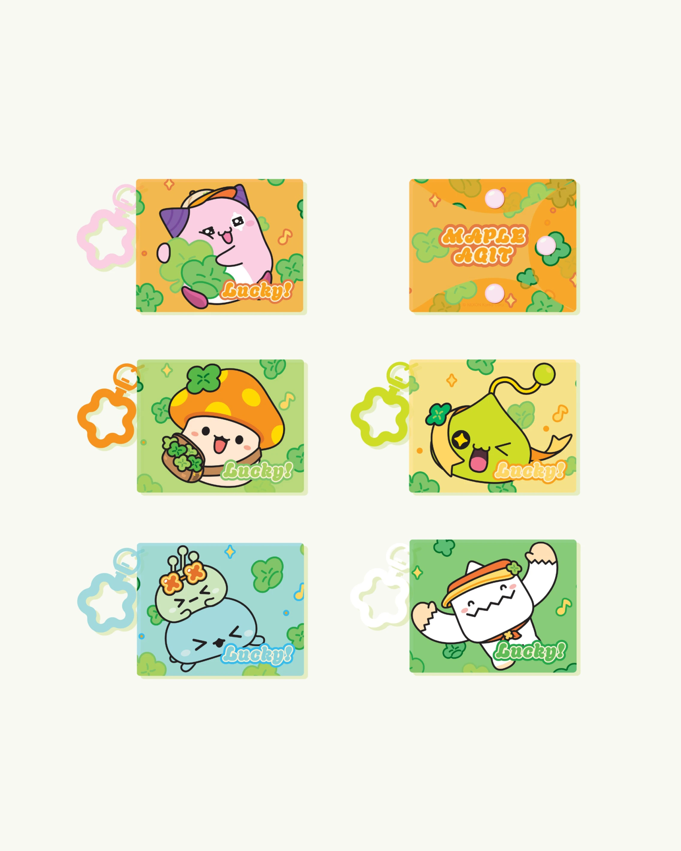 楓之谷 Maple AGIT｜幸運所系列｜附掛扣收納包