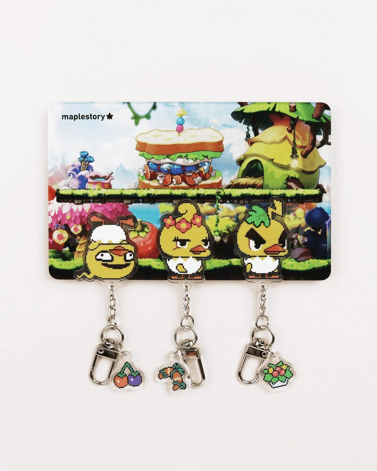 楓之谷 MapleStory｜壓克力磁吸鑰匙圈收納架 啾啾愛爾蘭