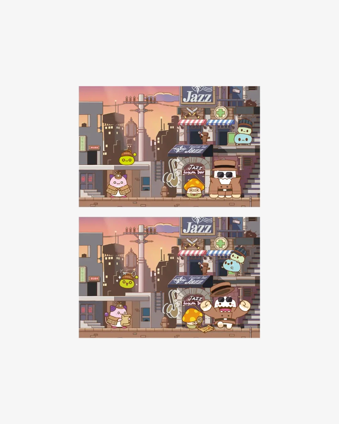楓之谷 Maplestory Escape｜光柵明信片 墮落城市