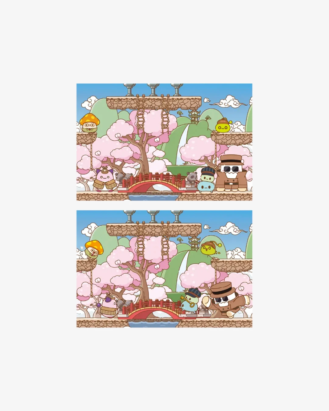 楓之谷 Maplestory Escape｜光柵變圖明信片 武陵桃源