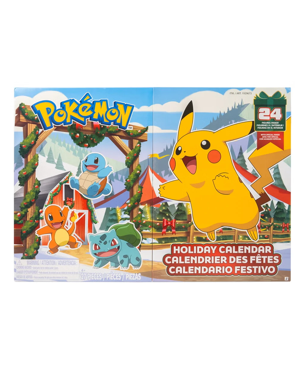 美國限定 🇺🇸 Pokemon 寶可夢｜2026 聖誕倒數日曆🎄