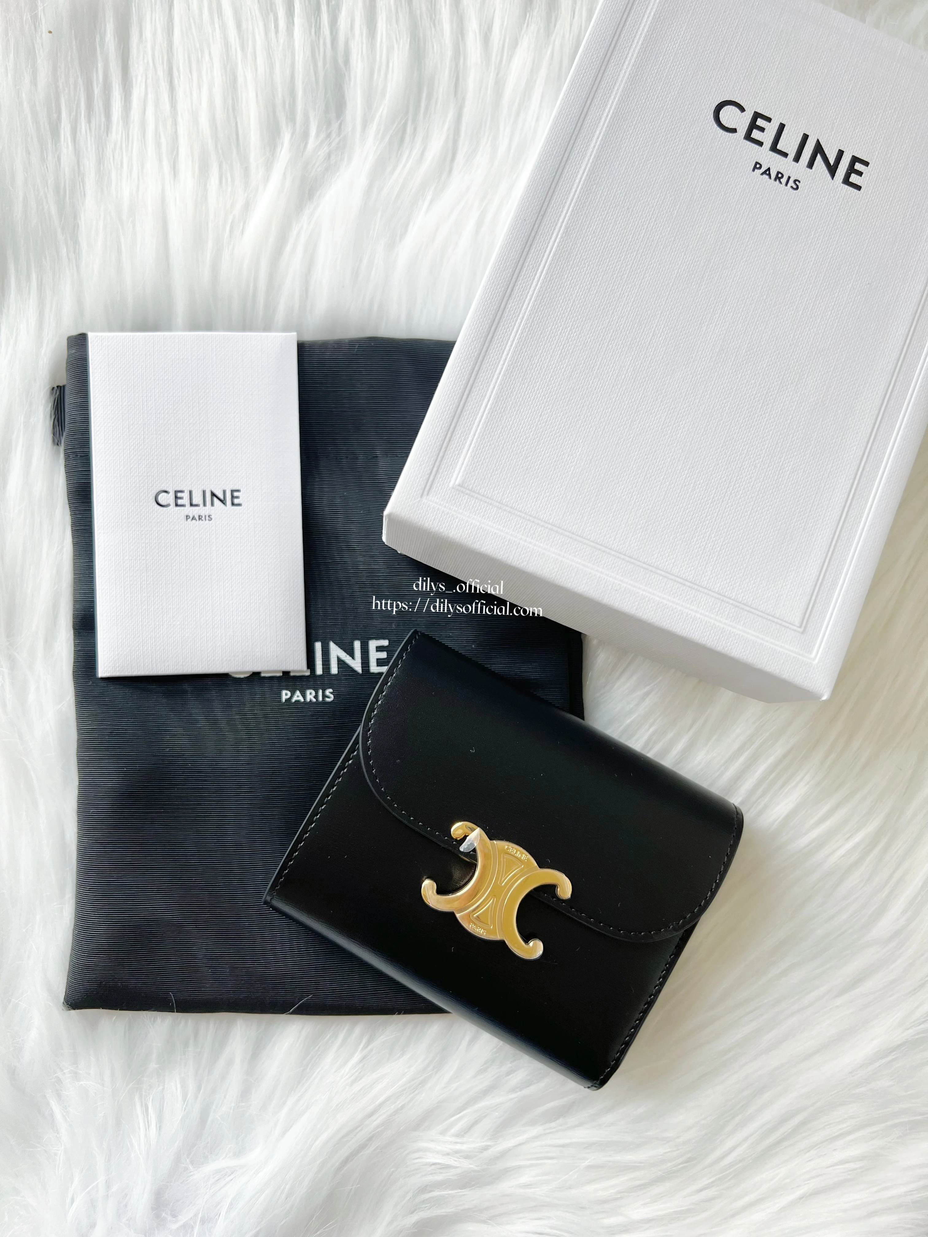 CELINE TRIOMPHE |三折錢包