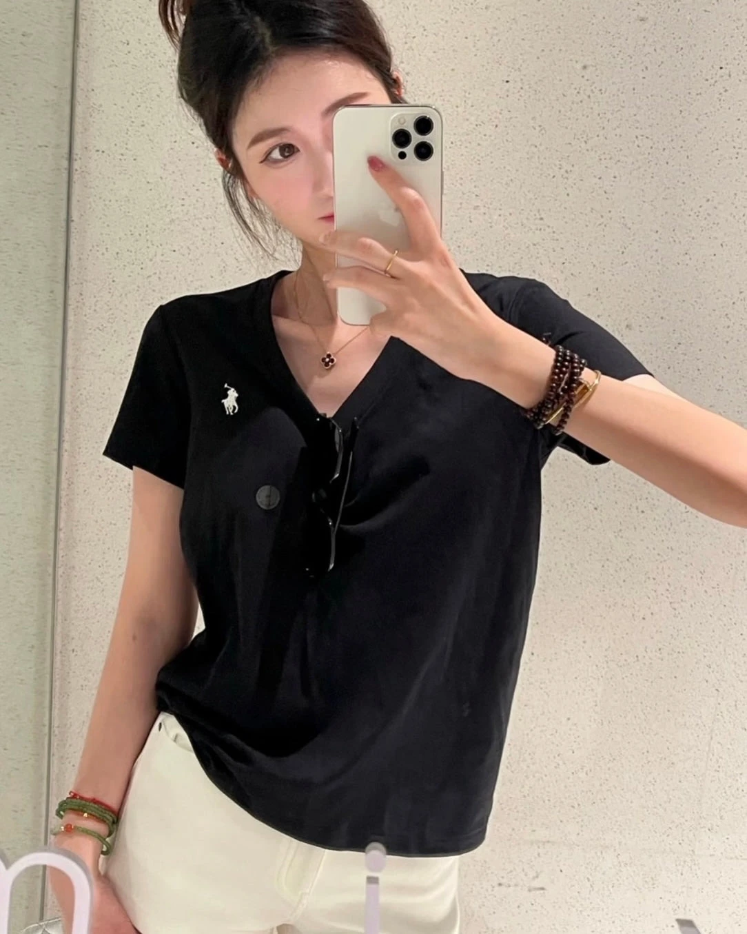 Polo Ralph Lauren|成人款V領Tee