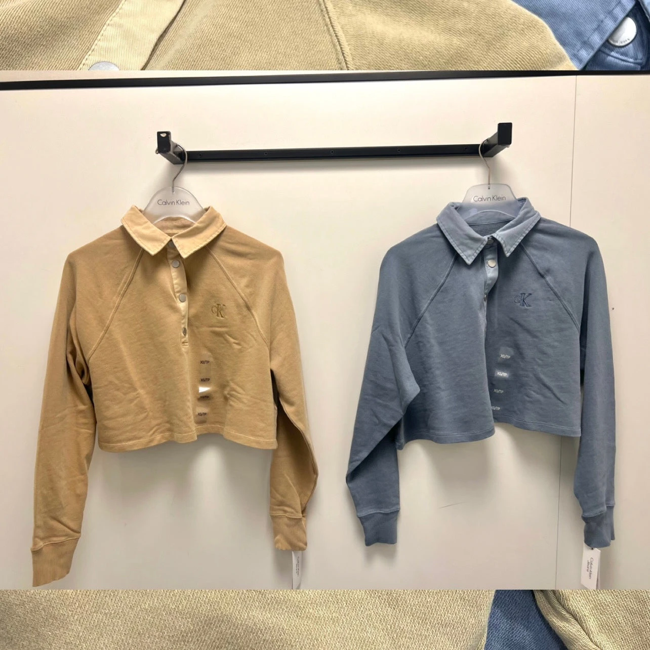 現貨｜ Calvin Klein 棉質POLO長袖襯衫