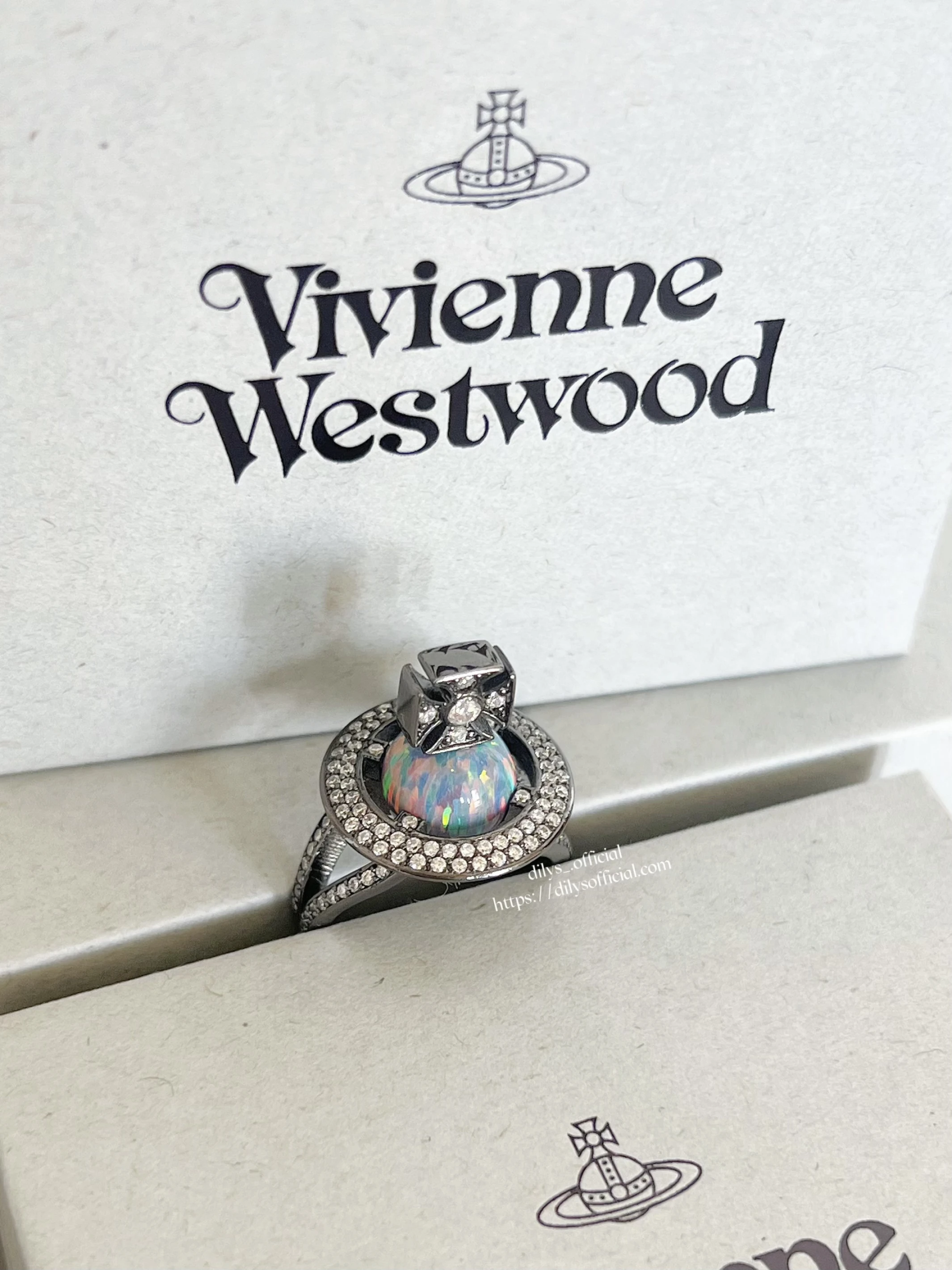 現貨｜Vivienne Westwood Eabha Ring 歐泊戒指