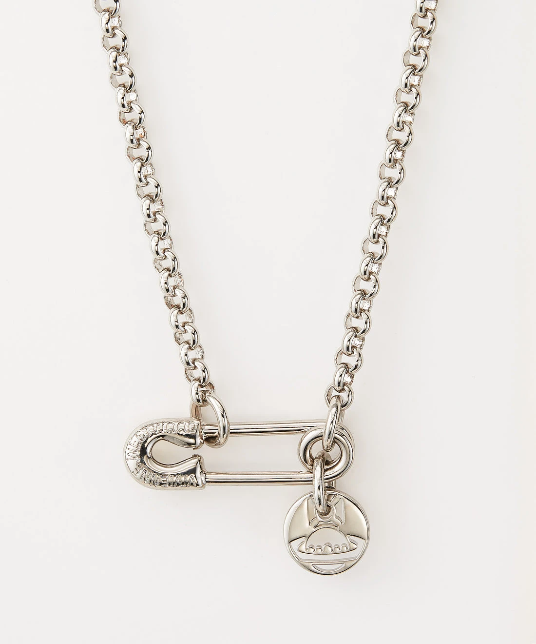 Vivienne Westwood Man IMOGENE Necklace 男款 大別針項鍊